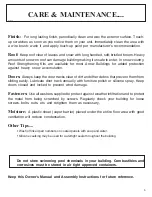 Preview for 5 page of Arrow LM1014HG Owner'S Manual & Assembly Instructions