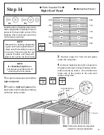 Preview for 27 page of Arrow LW1012FB Owner'S Manual & Assembly Instructions