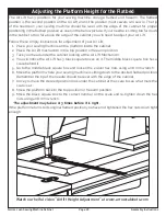 Preview for 22 page of Arrow NORMA JEAN 350 Owner'S Manual