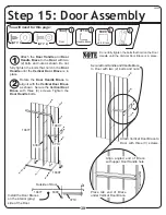 Preview for 39 page of Arrow NP10867 Owner'S Manual & Assembly Manual