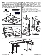 Предварительный просмотр 10 страницы Arrow OLIVIA 1001 Owner'S Manual