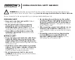 Preview for 3 page of Arrow OSC7900-A Manual