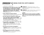 Preview for 5 page of Arrow OSC7900-A Manual