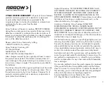 Preview for 11 page of Arrow OSC7900-A Manual