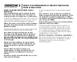 Preview for 15 page of Arrow OSC7900-A Manual