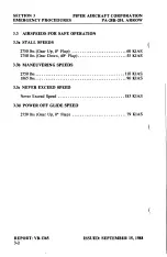 Preview for 37 page of Arrow PA-28R-201 Pilot'S Operating Handbook And Faa Approved Airplane Flight Manual