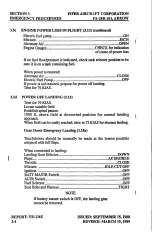 Preview for 39 page of Arrow PA-28R-201 Pilot'S Operating Handbook And Faa Approved Airplane Flight Manual