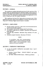 Предварительный просмотр 264 страницы Arrow PA-28R-201 Pilot'S Operating Handbook And Faa Approved Airplane Flight Manual