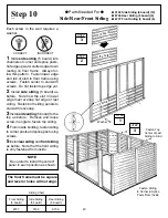 Preview for 23 page of Arrow RH1014-C1 Owner'S Manual & Assembly Instructions