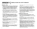 Preview for 4 page of Arrow ROT3200K-A Manual