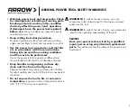 Preview for 5 page of Arrow ROT3200K-A Manual