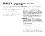 Preview for 10 page of Arrow ROT3200K-A Manual