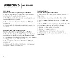 Preview for 16 page of Arrow ROT3200K-A Manual