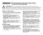 Preview for 25 page of Arrow ROT3200K-A Manual