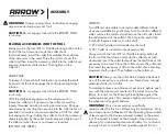 Preview for 13 page of Arrow ROT4500K-A Manual