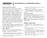 Preview for 62 page of Arrow ROT4500K-A Manual