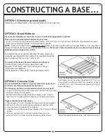 Preview for 11 page of Arrow SBS64 Owner'S Manual & Assembly Manual