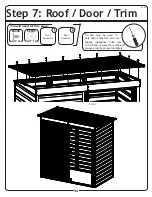 Preview for 34 page of Arrow SBS64 Owner'S Manual & Assembly Manual