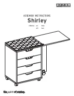 Arrow Shirley 441 Assembly Instructions Manual предпросмотр