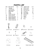 Preview for 4 page of Arrow Shirley Caddy 441 Assembly Instructions Manual