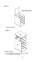 Preview for 7 page of Arrow Shirley Caddy 441 Assembly Instructions Manual