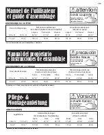 Preview for 2 page of Arrow SPACEMAKER DBBWANEU Owner'S Manual & Assembly Manual