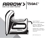 Preview for 1 page of Arrow T50AC Series Manual