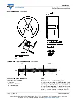 Preview for 9 page of Arrow verical Vishay TSSP60 Series Manual