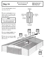 Preview for 29 page of Arrow VM1012-B Owner'S Manual & Assembly Instructions