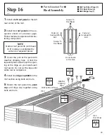 Preview for 29 page of Arrow VM1012-C1 Owner'S Manual & Assembly Instructions