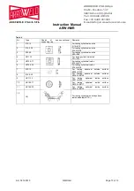 Предварительный просмотр 13 страницы ARROWELD ARW-HMR Instruction Manual