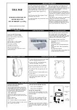 Preview for 2 page of Arrowhead Alarm Products Elite Control TRX PIR Installation Instructions