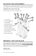 Предварительный просмотр 4 страницы Arrowquip 3E Q-CATCH YOKE GATE Product Manual