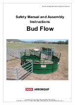 Arrowquip Bud Flow Safety Manual And Assembly Instructions preview