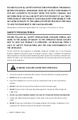 Preview for 4 page of Arrowquip MOBILE Q-CATCH 7408 Product Manual