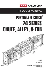 Arrowquip PORTABLE Q-CATCH 74 Series Product Manual preview