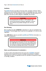 Preview for 8 page of Arroyo Instruments ComboPak 685 Series User Manual