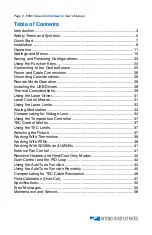 Предварительный просмотр 2 страницы Arroyo Instruments ComboSource 6300 Series User Manual