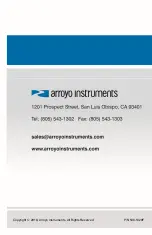 Предварительный просмотр 60 страницы Arroyo Instruments ComboSource 6300 Series User Manual