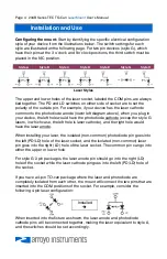 Предварительный просмотр 4 страницы Arroyo Instruments LaserMount 234B User Manual