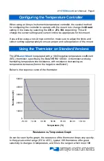 Preview for 9 page of Arroyo Instruments TECMount 274 User Manual