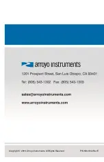 Preview for 20 page of Arroyo Instruments TECMount 274 User Manual