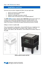 Предварительный просмотр 5 страницы Arroyo Instruments TECMount 286 User Manual