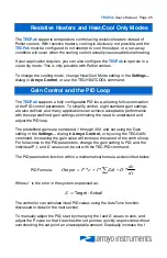 Предварительный просмотр 25 страницы Arroyo Instruments TECPak 585 Series User Manual