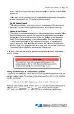 Предварительный просмотр 29 страницы Arroyo Instruments TECPak 585 Series User Manual