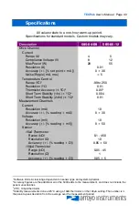 Предварительный просмотр 33 страницы Arroyo Instruments TECPak 585 Series User Manual