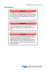 Preview for 5 page of Arroyo Instruments TECPak 586 Series User Manual