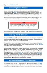 Preview for 16 page of Arroyo Instruments TECPak 586 Series User Manual