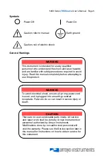 Preview for 5 page of Arroyo Instruments TECSource 5400 Series User Manual