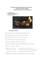 Art Fireplace Autoburner 660 Manual preview